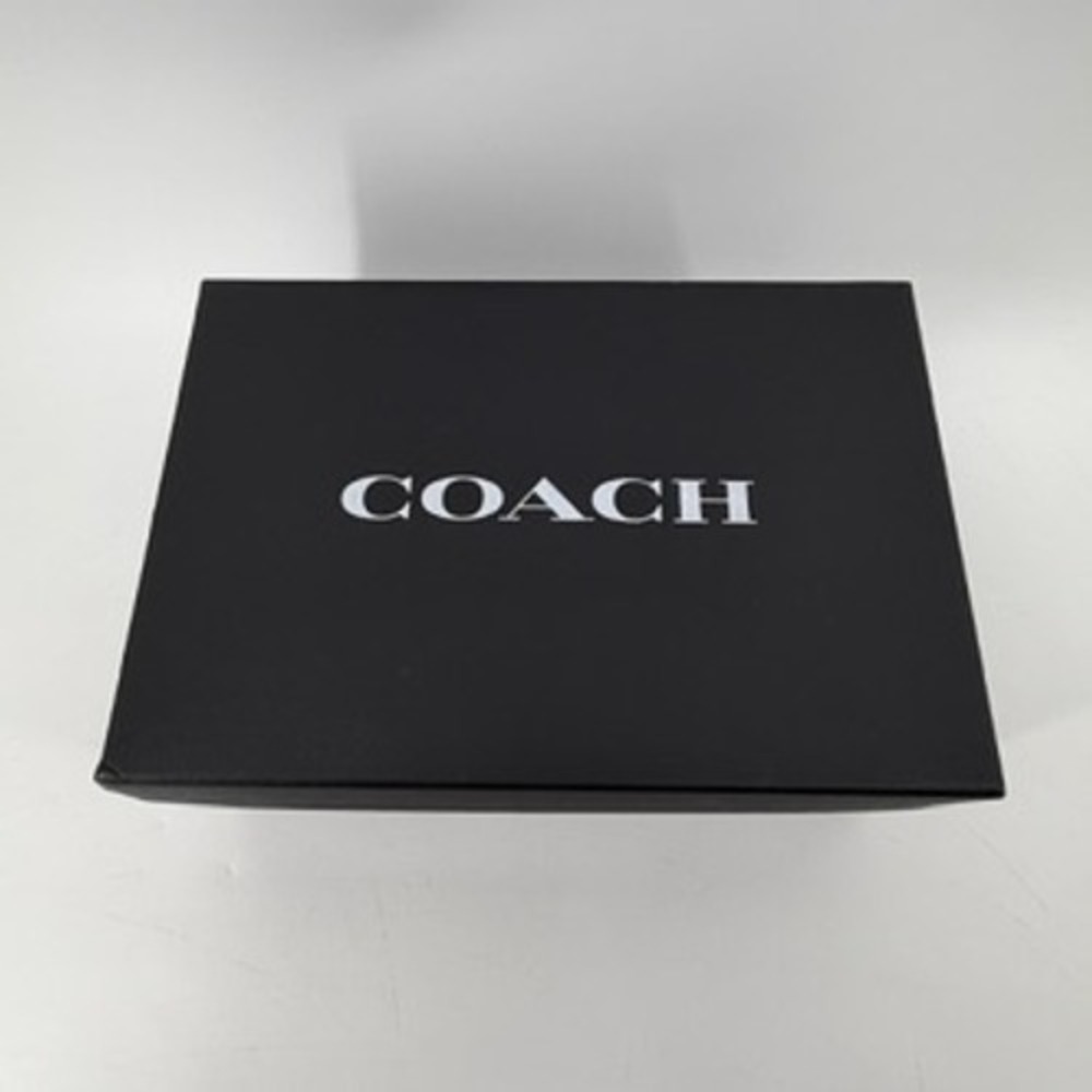 Coach Empty Shoe Box Black Textured Replacement Storage 13x9.5x5 Citysole 10D